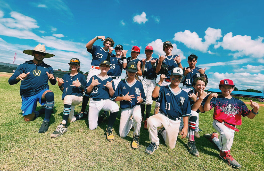 Team Portrait with Coach Trosky