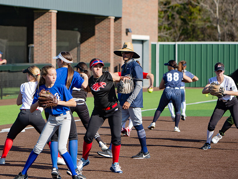 Nate softball drills